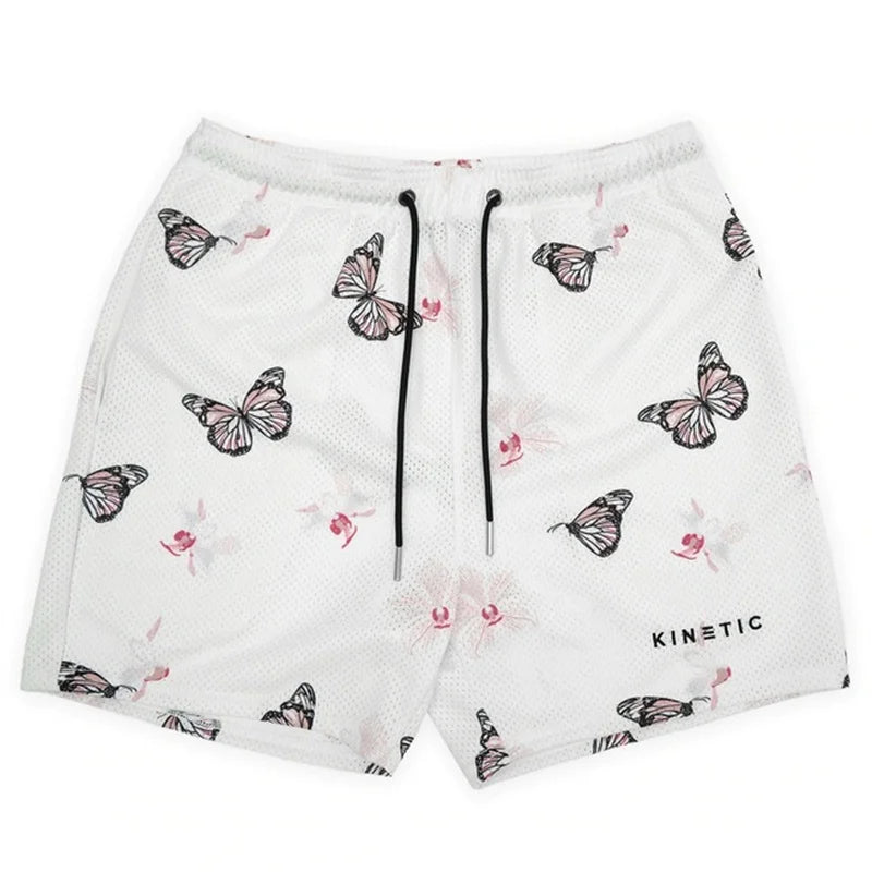 Embroidery gym shorts