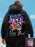 New York Art Word Cartoon Bear