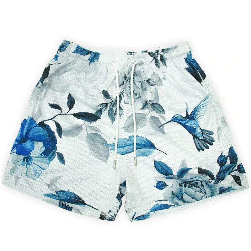 Embroidery gym shorts