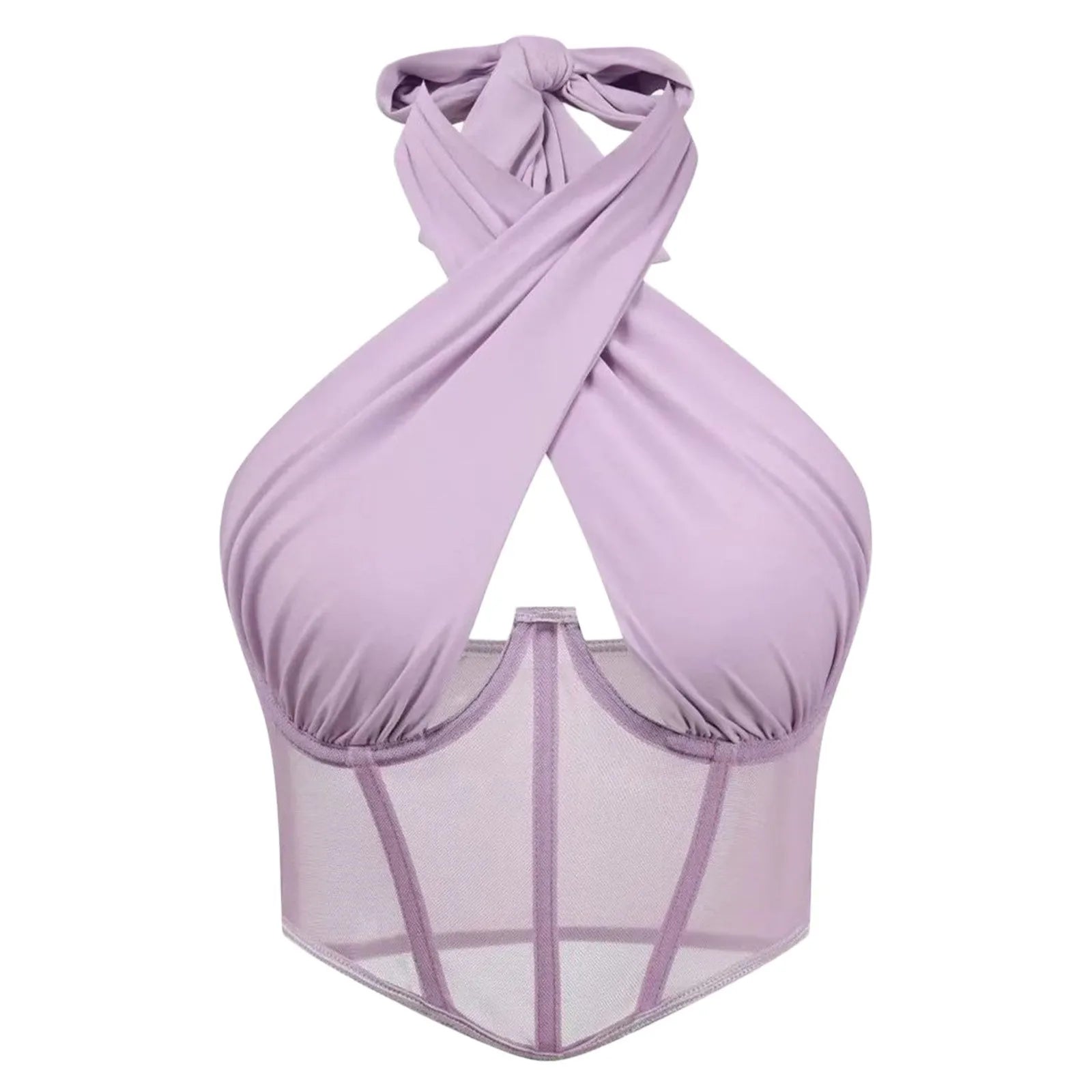 Sleeveless Fishbone Corset Vest
