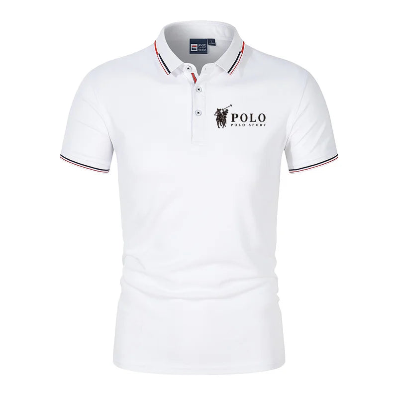 Men's premium summer polo shirt