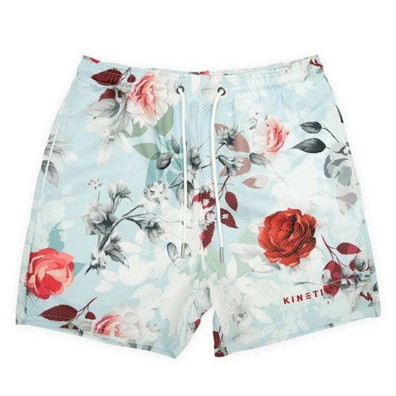 Embroidery gym shorts